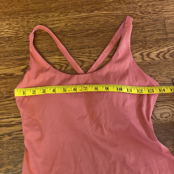 SAVVI Retired Small Peach Cross Back Padded Shelf Bra KUMA Tank Top - Picture 6 of 11